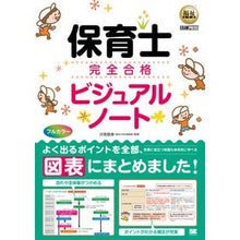 画像をギャラリービューアに読み込む, ＃汐見稔幸 ＃保育士完全合格ビジュアルノート ｼｵﾐﾄｼﾕｷ 翔泳社 福祉教科書 保育士 完全合格ビジュアルノート : Minoru Shiomi Childcare teacher complete exam visual note :9784798184227
