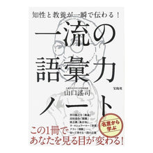 画像をギャラリービューアに読み込む, 一流の語彙力ノート Yuji Yamaguchi
