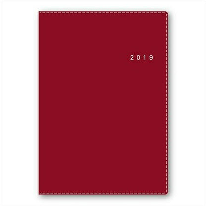 JMAM 日本能率協会 2019年4月始まり 手帳 B6 9698 NOLTY ｱｸｾｽB6ﾏﾝｽﾘｰ1 日曜始まり ﾚｯﾄﾞ 小物　システム　ビジネス　リフィル　ほぼ 日　干支  ｽｹｼﾞｭｰﾙ帳 手帳のﾀｲﾑｷｰﾊﾟｰ :9784820738695