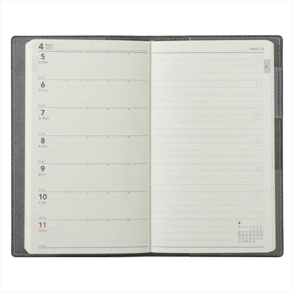 JMAM Efficiency Notebook April 2021 Start A6 NOLTY Pocket Casual 1 (Black) 9054 Cute for Adults Stylish Cute Character Diary Notebook Size Schedule Book Notebook Timekeeper :9784800552365