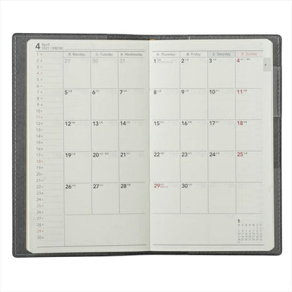 JMAM Efficiency Notebook April 2021 Start A6 NOLTY Pocket Casual 1 (Black) 9054 Cute for Adults Stylish Cute Character Diary Notebook Size Schedule Book Notebook Timekeeper :9784800552365