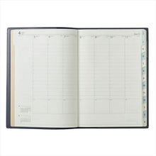 Load image into Gallery viewer, JMAM Notebook 2021 April Start A5 NOLTY Access A5-3 (Navy) 9687 Cute Stylish Character Notebook Cover Schedule Book Timekeeper for your Notebook :9784820759232
