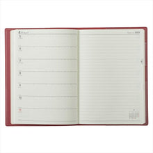 Load image into Gallery viewer, JMAM Efficiency Diary April 2021 Start Planner B6 NOLTY Ecli B6-1 (Red) 9886 Cute for Adults Stylish Cute Character Diary Cover Diary Size Schedule Book Planner Timekeeper :9784820736172
