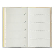 Load image into Gallery viewer, JMAM Efficiency Diary April 2021 Start Planner A6 PAGEM Monthly Slim-i Sunday (Yellow) 9925 Adult Cute Stylish Adorable Character Diary Cover Size Schedule Book Planner Timekeeper :9784800540034
