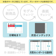 Load image into Gallery viewer, ｽｹｼﾞｭｰﾙ帳 2022 年4月始まり JMAM 能率手帳 手帳 A5 NOLTY ｱｸｾｽ ﾏﾝｽﾘｰ 日曜始まり ﾈｲﾋﾞｰ 9693 日本能率協会 ｺﾞｰﾙﾄﾞ nolty ﾌﾟﾗﾝﾅｰｽﾞ 黒 手帳ｶﾊﾞｰ 日記帳 ｻｲｽﾞ おしゃれ 手帳のﾀｲﾑｷｰﾊﾟｰ :9784800559777

