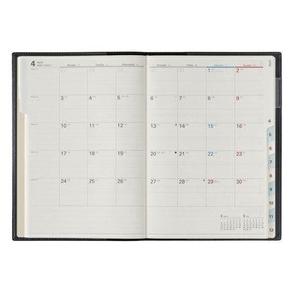 Notebook, Schedule Book, JMAM, Nōritsu Techo, January 2023 Start, A5, NOLTY Access 1, Orange 6464, Planners, Notebook Cover, Stylish, Japan Management Association, Techo no Timekeeper: 9784800544506