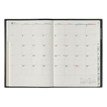 Load image into Gallery viewer, Notebook, Schedule Book, JMAM, Nōritsu Techo, January 2023 Start, A5, NOLTY Access 1, Orange 6464, Planners, Notebook Cover, Stylish, Japan Management Association, Techo no Timekeeper: 9784800544506
