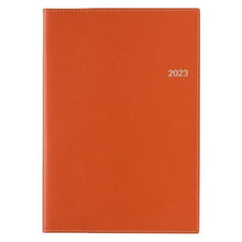 Load image into Gallery viewer, Notebook, Schedule Book, JMAM, Nōritsu Techo, January 2023 Start, A5, NOLTY Access 1, Orange 6464, Planners, Notebook Cover, Stylish, Japan Management Association, Techo no Timekeeper: 9784800544506
