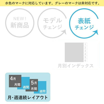 手帳 ｽｹｼﾞｭｰﾙ帳 JMAM 能率手帳 2023 年 1月始まり A5 ﾒﾓﾘｰ5年連用 日記 ﾘｭﾐｴｰﾙ ｸﾞﾚｰｽ 8636 nolty ﾌﾟﾗﾝﾅｰｽﾞ 手帳ｶﾊﾞｰ おしゃれ 日本能率協会 手帳のﾀｲﾑｷｰﾊﾟｰ :9784800542823