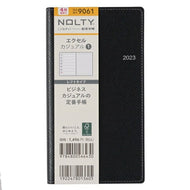 JMAM 能率手帳 2023年4月始まり 手帳 A6 ｳｨｰｸﾘｰ 9061 NOLTY ｴｸｾﾙｶｼﾞｭｱﾙ1 ﾌﾞﾗｯｸ ﾋﾞｼﾞﾈｽ ﾌﾟﾗﾝﾅｰｽﾞ 手帳ｶﾊﾞｰ かわいい 日本能率協会  ｽｹｼﾞｭｰﾙ帳 手帳のﾀｲﾑｷｰﾊﾟｰ :9784800559159