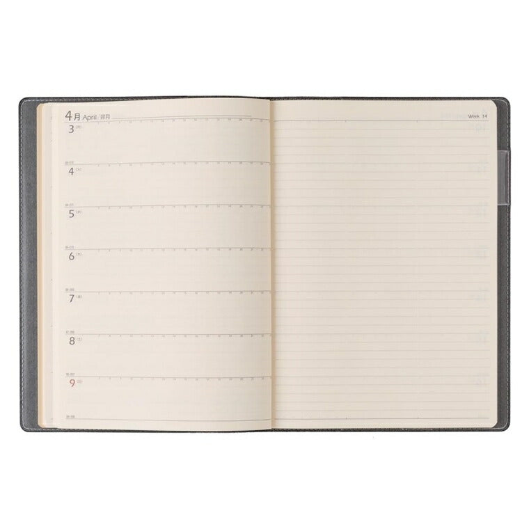 JMAM Efficiency Diary 2023 April Start Diary Schedule Book A5 Weekly 9624 NOLTY Refill 6 Navy Business Planner Diary Cover Cute Japan Efficiency Association Diary Timekeeper: 9784800559500