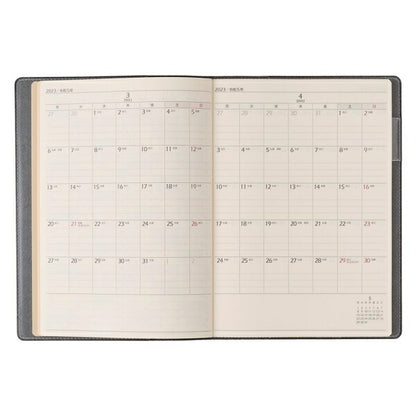 JMAM Efficiency Diary 2023 April Start Diary Schedule Book A5 Weekly 9624 NOLTY Refill 6 Navy Business Planner Diary Cover Cute Japan Efficiency Association Diary Timekeeper: 9784800559500