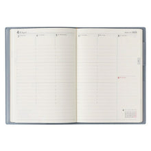 Load image into Gallery viewer, [Engraving available] JMAM Efficiency Notebook, April 2023 start, B6 Weekly, 9901 NOLTY Eclat 6, Blue, Business Planners, Notebook Cover, Cute, Japan Efficiency Association, Schedule Book, Time Keeper: 9784820737636
