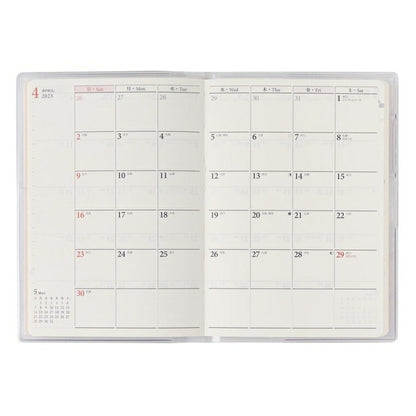 JMAM 能率手帳 2023年 4月始まり 手帳 ｽｹｼﾞｭｰﾙ帳 A6 9873 ﾍﾟｲｼﾞｪﾑ ﾘﾊﾞﾃｨﾌﾟﾘﾝﾄ 日曜 ﾌﾛｰﾚﾝｽ･ﾒｲ nolty ﾋﾞｼﾞﾈｽ ﾌﾟﾗﾝﾅｰｽﾞ かわいい 日本能率協会 薄い 手帳のﾀｲﾑｷｰﾊﾟｰ :9784800560049