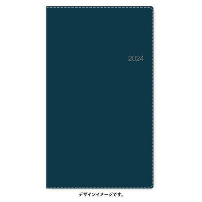 JMAM 能率手帳 2024年1月始まり 手帳 新書 NOLTYｸﾚｽﾄ2(ﾈｲﾋﾞｰ) 01:NOLTY 1806 能率手帳 2024 能率 NOLTY　スケジュール帳  ｽｹｼﾞｭｰﾙ帳 手帳のﾀｲﾑｷｰﾊﾟｰ :9784800548863