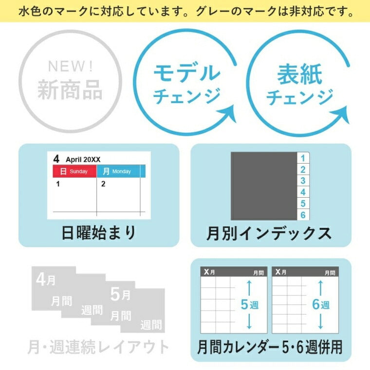 JMAM 能率手帳 2024年1月始まり 手帳 B6 PﾏﾝｽﾘｰB6-iｱｲﾀﾞにﾒﾓ日曜(ｸﾞﾘｰﾝ) 02:PAGEM 2645 能率手帳 2024 能率 NOLTY　スケジュール帳  ｽｹｼﾞｭｰﾙ帳 手帳のﾀｲﾑｷｰﾊﾟｰ :9784800550422