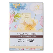 Load image into Gallery viewer, JMAM Nohritsu Techo 2024 January Start Planner Small P Memory (Diary) B7 (Blue) 02: PAGEM 8507 2024 Nohritsu NOLTY PAGEM Techo Calendar Business Schedule Book Techo no Timekeeper: 9784800531803
