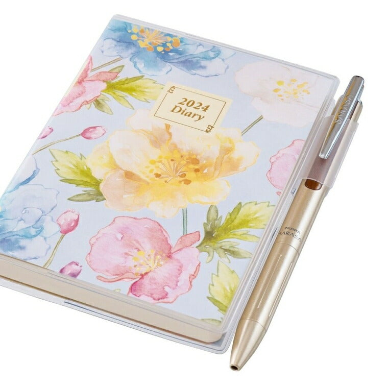 JMAM Nohritsu Techo 2024 January Start Planner Small P Memory (Diary) B7 (Blue) 02: PAGEM 8507 2024 Nohritsu NOLTY PAGEM Techo Calendar Business Schedule Book Techo no Timekeeper: 9784800531803