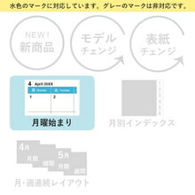 Load image into Gallery viewer, JMAM 日本能率協会ﾏﾈｼﾞﾒﾝﾄｾﾝﾀｰ 2024年4月始まり 手帳 B7 9011 4月 NOLTY 能率手帳 1 黒 能率 nolty ビジネス とじ手帳 ﾍﾟｲｼﾞｪﾑ かわいい  ｽｹｼﾞｭｰﾙ帳 手帳のﾀｲﾑｷｰﾊﾟｰ :9784800559043
