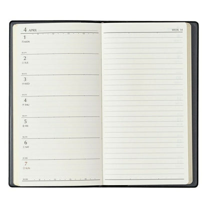 JMAM Japan Management Association Management Center 2024 April Start Planner A6 9033 April NOLTY Excel 8 Black E-no-ritsu nolty Business Bound Planner PAGEM Cute Schedule Planner Planner Timekeeper :9784800538871