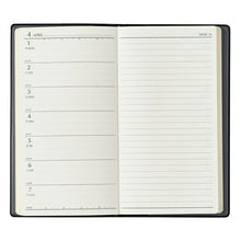 Load image into Gallery viewer, JMAM Japan Management Association Management Center 2024 April Start Planner A6 9033 April NOLTY Excel 8 Black E-no-ritsu nolty Business Bound Planner PAGEM Cute Schedule Planner Planner Timekeeper :9784800538871
