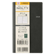 JMAM 日本能率協会ﾏﾈｼﾞﾒﾝﾄｾﾝﾀｰ 2024年4月始まり 手帳 A6 9052 4月 NOLTY ﾎﾟｹｯﾄｶｼﾞｭｱﾙ 2 ﾀﾞｰｸｸﾞﾚｰ 能率 nolty ビジネス とじ手帳 ﾍﾟｲｼﾞｪﾑ かわいい  ｽｹｼﾞｭｰﾙ帳 手帳のﾀｲﾑｷｰﾊﾟｰ :9784800559067