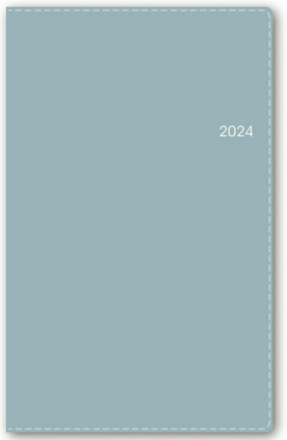 JMAM Japan Management Association Management Center April 2024 Start (March 2024 Start) Planner A6 9057 NOLTY Pocket Casual 4 Light Blue Noritsu nolty Business Bound Planner Schedule Book Timekeeper for Planners :9784800538925