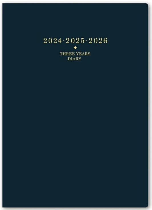 [Mail便送料無料] JMAM Japan Efficiency Association Management Center 2024 April Start (March 2024 Start) Planner A5 9641 NOLTY Memory 3-Year Diary Navy NOLTY Business Cute Schedule Book Timekeeper of Planners: 9784820758600