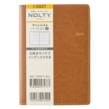 Load image into Gallery viewer, JMAM 日本能率協会ﾏﾈｼﾞﾒﾝﾄｾﾝﾀｰ 2025年 1月始まり 手帳 A6 2027 ｷｬﾚﾙ A6 ﾊﾞｰﾁｶﾙ 2 ｷｬﾒﾙ 2025 能率 NOLTY ペイｼﾞｪﾑ手帳 ｶﾚﾝﾀﾞｰ ﾋﾞｼﾞﾈｽ  ｽｹｼﾞｭｰﾙ帳 手帳のﾀｲﾑｷｰﾊﾟｰ :9784820734314
