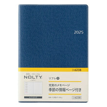 Load image into Gallery viewer, JMAM 日本能率協会ﾏﾈｼﾞﾒﾝﾄｾﾝﾀｰ 2025年 1月始まり 手帳 A5 6238 ﾘﾌﾚ 3 ﾌﾞﾙｰ 2025 能率 ﾉﾙﾃｨ NOLTY ペイｼﾞｪﾑ手帳 ｶﾚﾝﾀﾞｰ ﾋﾞｼﾞﾈｽ 日記 家計簿  ｽｹｼﾞｭｰﾙ帳 手帳のﾀｲﾑｷｰﾊﾟｰ :9784800530554
