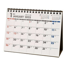 Load image into Gallery viewer, JMAM Japan Management Association Management Center 2025 January Start Calendar B6 C228 Calendar Desk Horizontal NOLTY Efficiency Business Office Desk Simple Standard Planners Family Desk 30 Schedule Book Diary Timekeeper: 9784800543776
