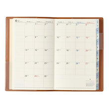 Load image into Gallery viewer, JMAM Japan Management Association Management Center April 2025 Start (March 2025 Start) Planner A6 9060 Pocket Casual 4 Camel 2025 NOLTY Payam Calendar Business Diary Household Ledger Schedule Book Planner Time Keeper :9784800538956
