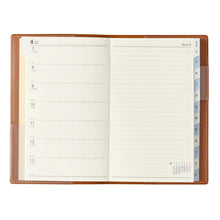 Load image into Gallery viewer, JMAM Japan Management Association Management Center April 2025 Start (March 2025 Start) Planner A6 9060 Pocket Casual 4 Camel 2025 NOLTY Payam Calendar Business Diary Household Ledger Schedule Book Planner Time Keeper :9784800538956
