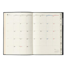 Load image into Gallery viewer, JMAM Japan Management Association Management Center April 2025 Start (March 2025 Start) Planner A5 9516 Access Monthly Monday Start Dark Gray 2025 Noritsu NOLTY PAYGEM Calendar Business Diary Household Ledger Schedule Book :9784800545954
