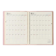 Load image into Gallery viewer, JMAM Japan Management Association Management Center 2025 April (starts March 2025) Planner A5 9619 Ring A5-2 Pink 2025 Noritsu NOLTY PAYES Calendar Business Diary Household Budget Schedule Book Timekeeper for Planners :9784800545992
