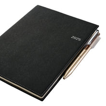 Load image into Gallery viewer, JMAM Japan Management Association Management Center 2026 April Start Planner A5 9681 NOLTY Access A5-1 Black 2026 Efficiency Diary Simple Business Journal Schedule Book Timekeeper of Planners :9784800546142
