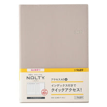 Load image into Gallery viewer, JMAM Japan Management Association Management Center 2026 April Start Planner A5 9689 NOLTY Access A5-4 Blue 2026 Efficiency Diary Simple Business Journal Schedule Book Planner's Timekeeper:9784800539410
