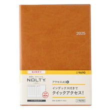 Load image into Gallery viewer, JMAM Japan Management Association Management Center 2026 April Start Diary A5 9690 NOLTY Access A5-4 Camel 2026 Nohritsu Diary Simple Business Diary Schedule Book Diary Timekeeper :9784800546227
