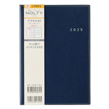 Load image into Gallery viewer, JMAM Japan Management Association Management Center 2026 April Start Planner A5 9693 NOLTY Access Monthly Sunday Start Navy 2026 Efficiency Diary Simple Business Diary Schedule Book Timekeeper of Planners :9784800532831
