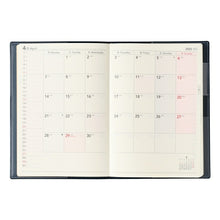 Load image into Gallery viewer, JMAM Japan Management Association Management Center 2026 April Start Diary B6 9887 NOLTY Eclat B6-1 Blue 2026 Nohritsu Diary Simple Business Diary Schedule Book Diary Timekeeper: 9784820737780
