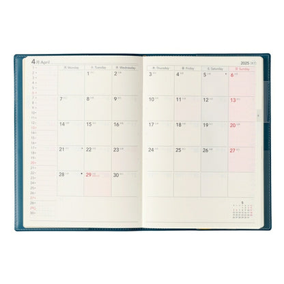 JMAM 日本能率協会ﾏﾈｼﾞﾒﾝﾄｾﾝﾀｰ 2025年 4月 (2025年3月始まり) 手帳 B6 9902 ｴｸﾘ 6 ﾃﾞｨｰﾌﾟﾌﾞﾙｰ 2025 能率 ﾉﾙﾃｨ NOLTY ﾍﾟｲﾞｪﾑ ｶﾚﾝﾀﾞｰ ﾋﾞｼﾞﾈｽ 日記 家計簿  ｽｹｼﾞｭｰﾙ帳 手帳のﾀｲﾑｷｰﾊﾟｰ :9784800559890