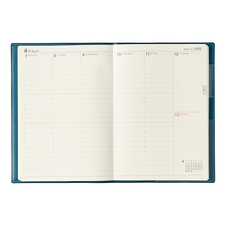 JMAM 日本能率協会ﾏﾈｼﾞﾒﾝﾄｾﾝﾀｰ 2025年 4月 (2025年3月始まり) 手帳 B6 9902 ｴｸﾘ 6 ﾃﾞｨｰﾌﾟﾌﾞﾙｰ 2025 能率 ﾉﾙﾃｨ NOLTY ﾍﾟｲﾞｪﾑ ｶﾚﾝﾀﾞｰ ﾋﾞｼﾞﾈｽ 日記 家計簿  ｽｹｼﾞｭｰﾙ帳 手帳のﾀｲﾑｷｰﾊﾟｰ :9784800559890