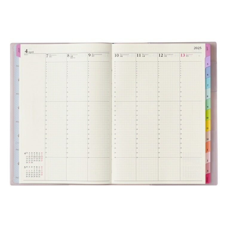 JMAM 日本能率協会ﾏﾈｼﾞﾒﾝﾄｾﾝﾀｰ 2026 4月始まり 手帳 A5 9701 ﾍﾟｲｼﾞｪﾑ ｳｨｰｸﾘｰ A5-I ﾊﾞｰﾁｶﾙ 月曜 ﾐﾝﾄ 2026年 能率 ﾀﾞｲｱﾘｰ ｼﾝﾌﾟﾙ ﾋﾞｼﾞﾈｽ 日記  ｽｹｼﾞｭｰﾙ帳 手帳のﾀｲﾑｷｰﾊﾟｰ :9784800559906