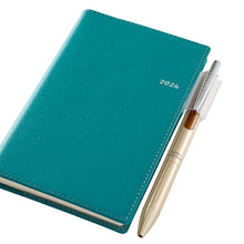 Load image into Gallery viewer, JMAM Japan Management Association Management Center 2026 January Start Planner A6 1504 Weekly NOLTY Pocket Casual 1 Surf Green 2026 Noritsu Diary Simple Business Schedule Book Planner's Timekeeper :9784800547750

