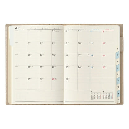 JMAM 日本能率協会ﾏﾈｼﾞﾒﾝﾄｾﾝﾀｰ 2026 1月始まり 手帳 B6 2059 ｳｨｰｸﾘｰ NOLTY ﾉﾙﾃｨ ｷｬﾚﾙB6 ﾊﾞｰﾁｶﾙ 2 ﾍﾞｰｼﾞｭ 2026年 能率 ﾀﾞｲｱﾘｰ ｼﾝﾌﾟﾙ ﾋﾞｼﾞﾈｽ  ｽｹｼﾞｭｰﾙ帳 手帳のﾀｲﾑｷｰﾊﾟｰ :9784800548948