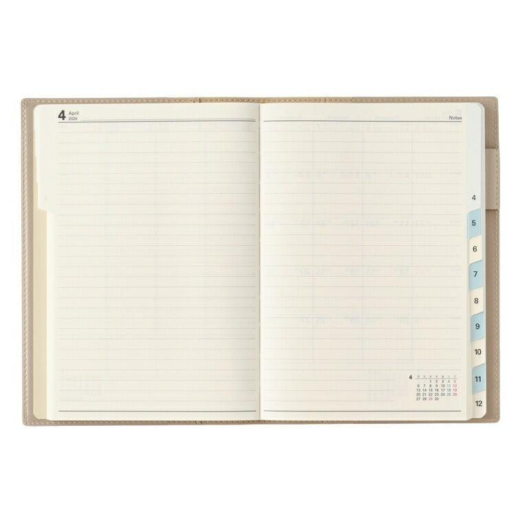 JMAM 日本能率協会ﾏﾈｼﾞﾒﾝﾄｾﾝﾀｰ 2026 1月始まり 手帳 B6 2059 ｳｨｰｸﾘｰ NOLTY ﾉﾙﾃｨ ｷｬﾚﾙB6 ﾊﾞｰﾁｶﾙ 2 ﾍﾞｰｼﾞｭ 2026年 能率 ﾀﾞｲｱﾘｰ ｼﾝﾌﾟﾙ ﾋﾞｼﾞﾈｽ  ｽｹｼﾞｭｰﾙ帳 手帳のﾀｲﾑｷｰﾊﾟｰ :9784800548948