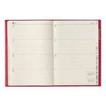 Load image into Gallery viewer, JMAM Japan Management Association Management Center 2026 January Start Planner A5 6466 NOLTY Access A5-2 Red 2026 Efficiency Diary Simple Business Schedule Book Planner's Timekeeper: 9784800549402
