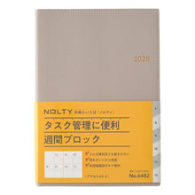 Load image into Gallery viewer, JMAM Japan Management Association Management Center 2026 January Start Planner A5 6482 NOLTY Access A5-5 Gray 2026 Efficiency Diary Simple Business Schedule Planner Timekeeper :9784800549495
