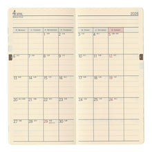 Load image into Gallery viewer, JMAM Japan Management Association Management Center 2026 January Start Planner A6 1392 Weekly NOLTY Nexus Vertical Black 2026 Efficiency Diary Simple Business Schedule Book The Time Keeper of Planners: 9784820737100
