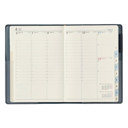 JMAM 日本能率協会ﾏﾈｼﾞﾒﾝﾄｾﾝﾀｰ 2026 1月始まり 手帳 A6 2021 ｳｨｰｸﾘｰ NOLTY ﾉﾙﾃｨ ｷｬﾚﾙA6ﾊﾞｰﾁｶﾙ 1 ﾀﾞｰｸﾈｲﾋﾞｰ 2026年 能率 ﾀﾞｲｱﾘｰ ｼﾝﾌﾟﾙ ﾋﾞｼﾞﾈｽ  ｽｹｼﾞｭｰﾙ帳 手帳のﾀｲﾑｷｰﾊﾟｰ :9784800536785
